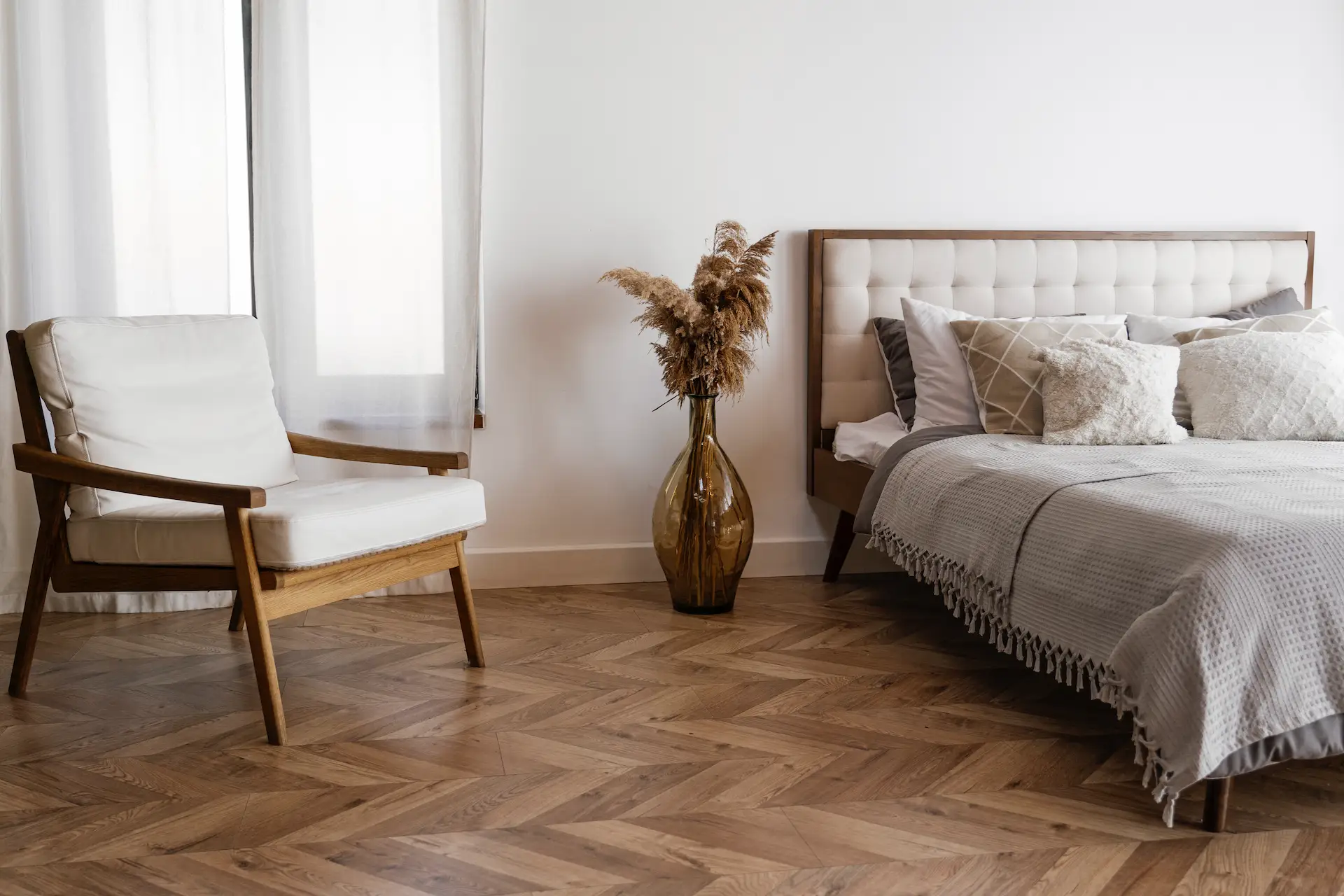 Parquet laminado con acabado madera natural