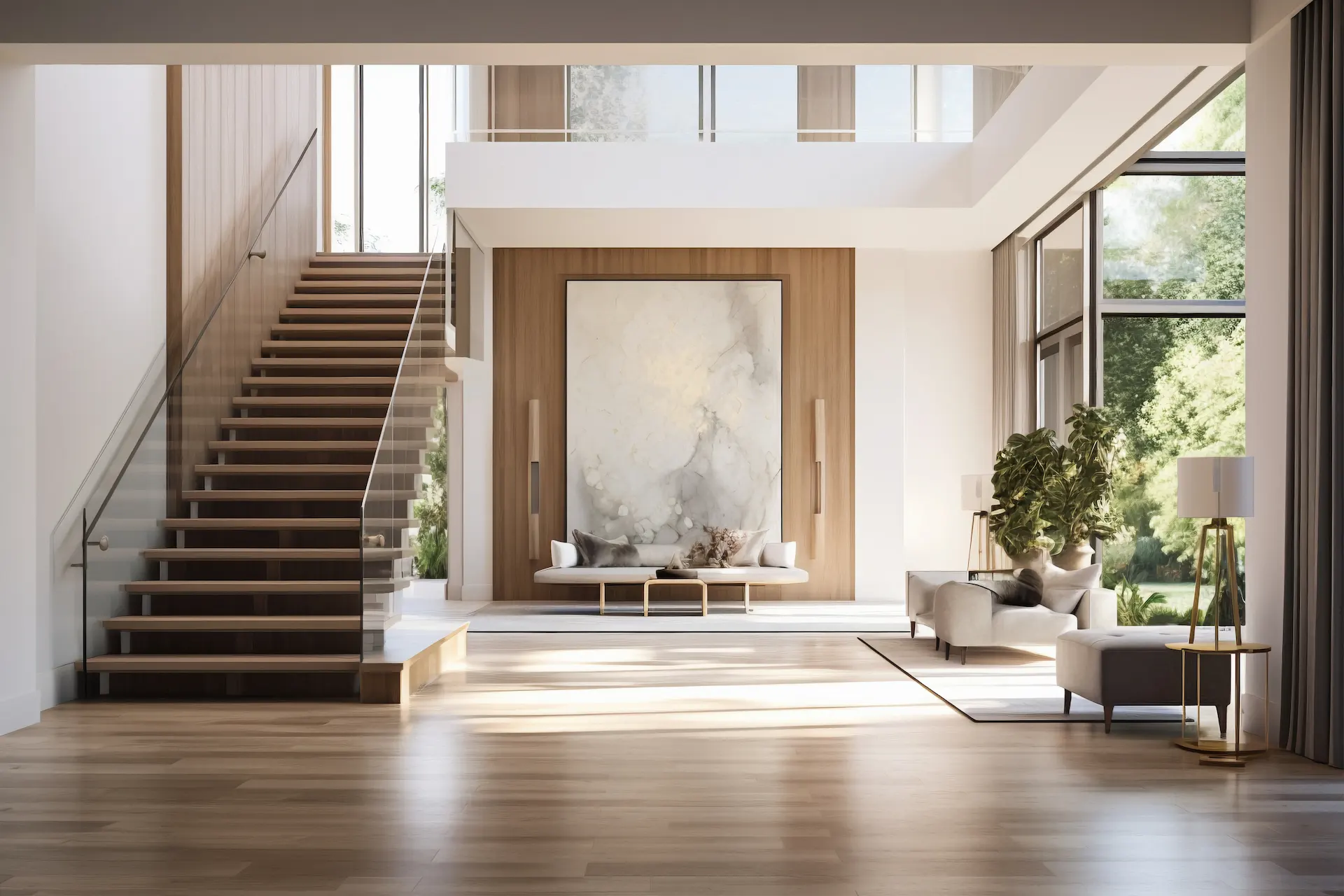 Parquet de madera natural resistente